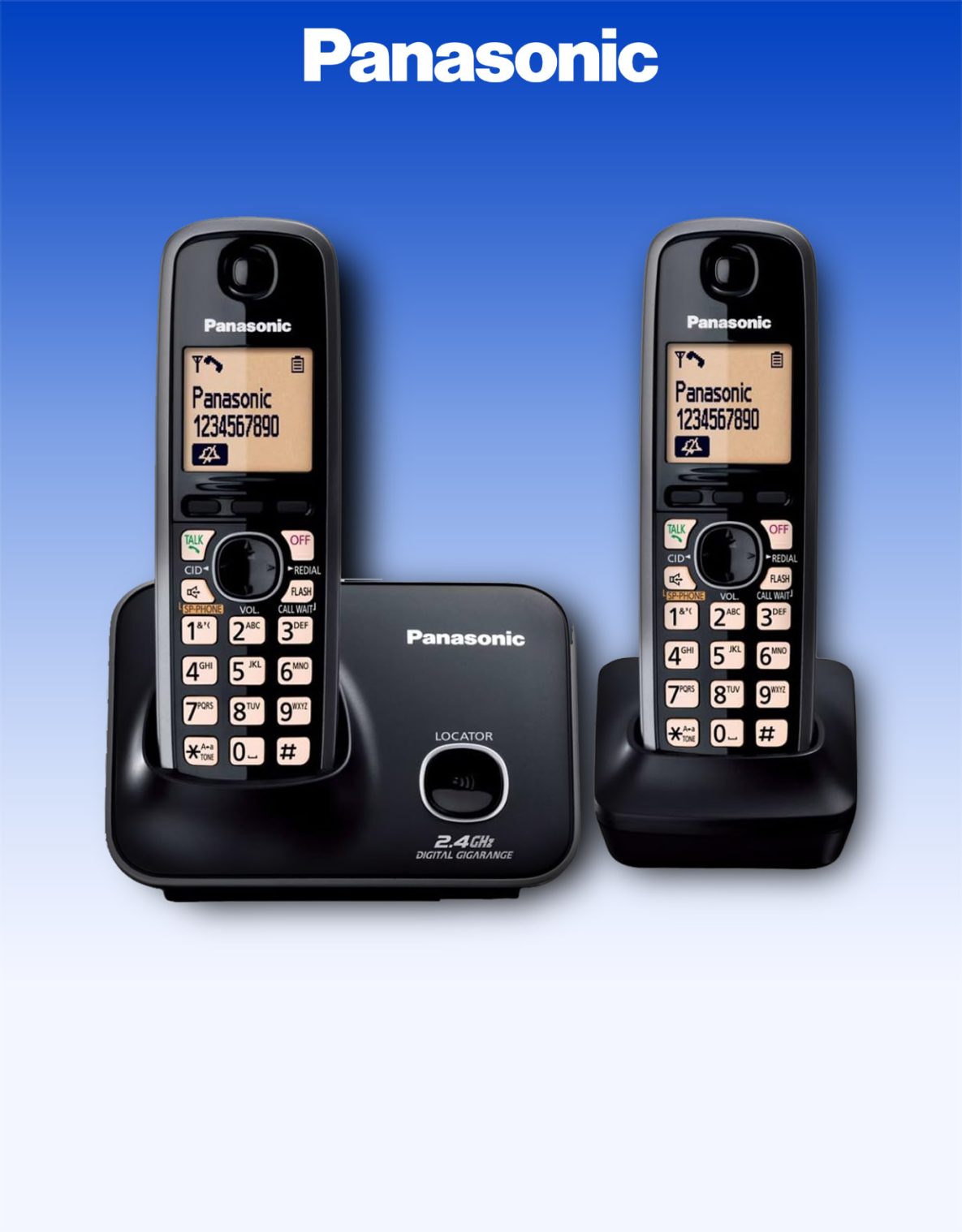 تلفن بی سیم پاناسونیک مدل KX-TG3712
