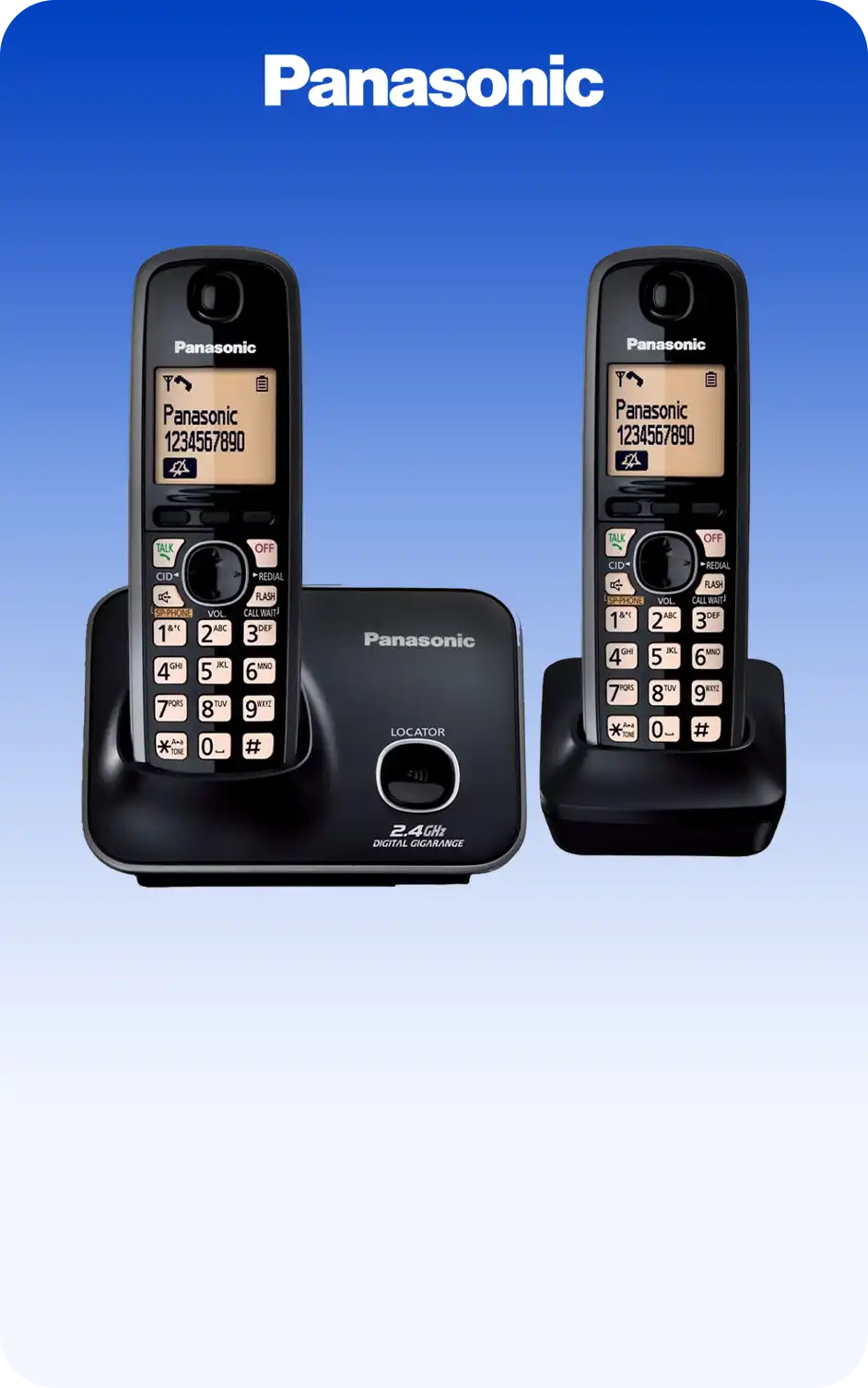 تلفن بی سیم پاناسونیک مدل KX-TG3712